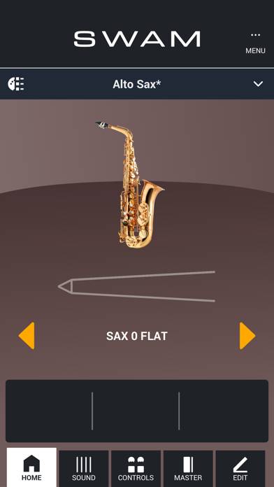 SWAM Alto Sax App skärmdump #1