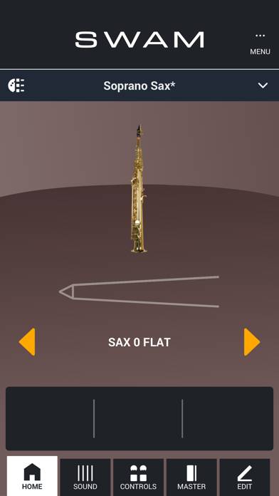 SWAM Soprano Sax Schermata dell'app #1