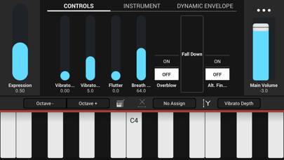 SWAM Bass Flute App-Screenshot