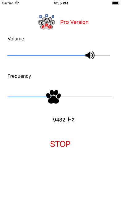 Ultrasonic Dog Whistle Pro App screenshot #3