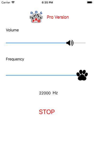 Ultrasonic Dog Whistle Pro App screenshot #4