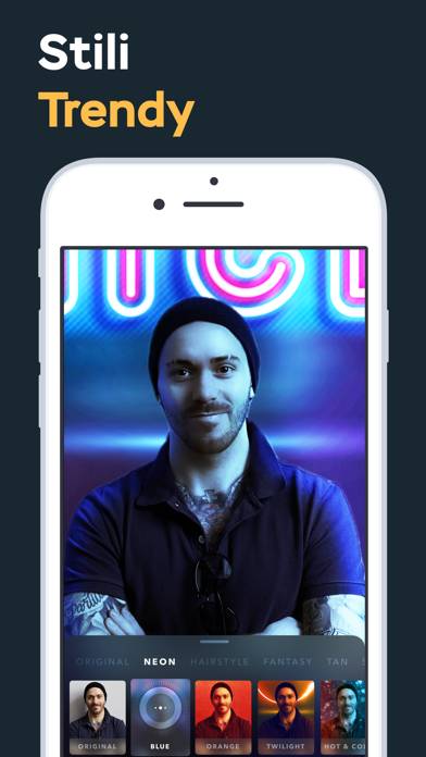 Youni: AI Art & Selfie Editor Schermata dell'app #4