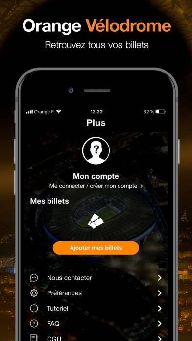 Orange Vélodrome App screenshot #4