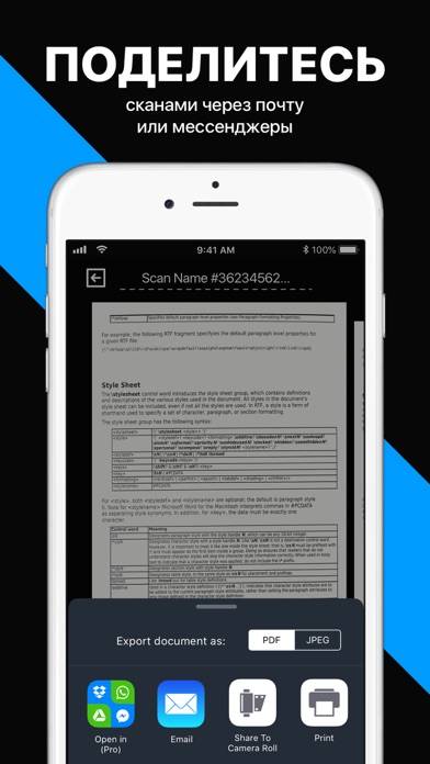 Сканер Pro: сканирование PDF Скриншот приложения #4
