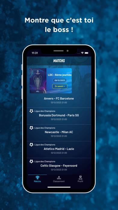 Jour de Match App screenshot #1