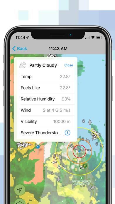 WeatherSentry App screenshot