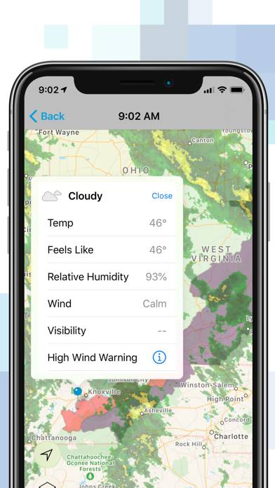 WeatherSentry App screenshot