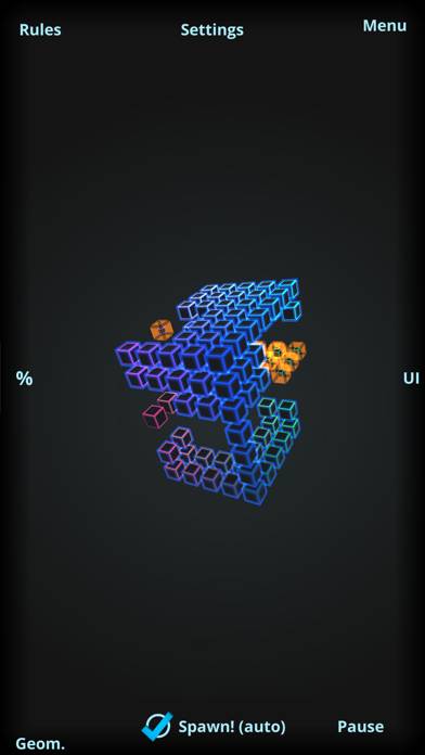 Conway's Game of Life 3D screenshot