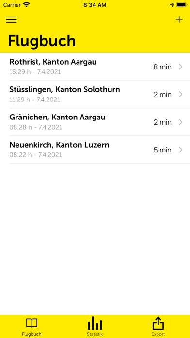 TCS Drohnen App-Screenshot