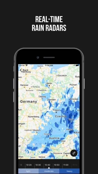 MeMeteo: weather forecast live App skärmdump #2