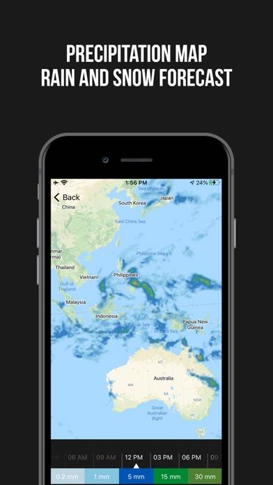 MeMeteo: weather forecast live App skärmdump #6