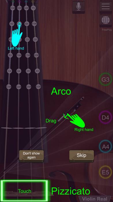 Violin Real Schermata dell'app #4