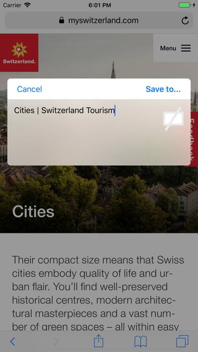 Bookmark To File Captura de pantalla de la aplicación