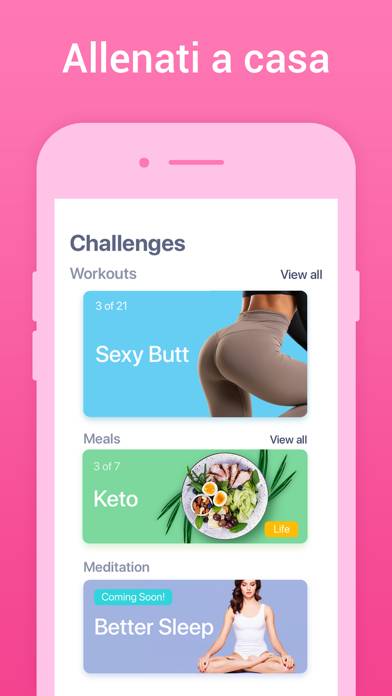 HitFit: At Home Workout Plans App screenshot #1