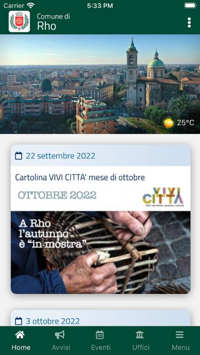 LaMiaCittà App screenshot #2