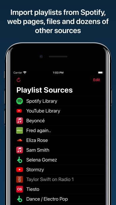 Playlisty for Apple Music screenshot