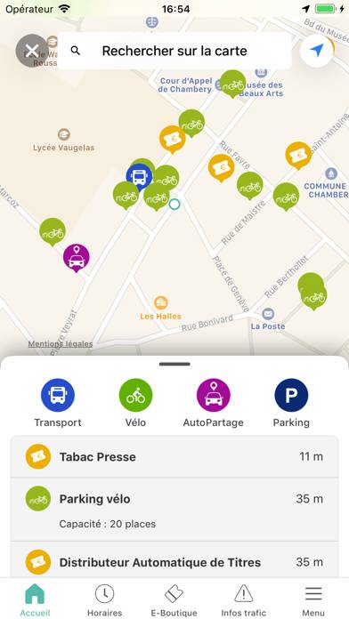 Synchro Chambéry App screenshot