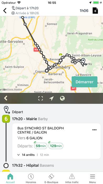 Synchro Chambéry App screenshot