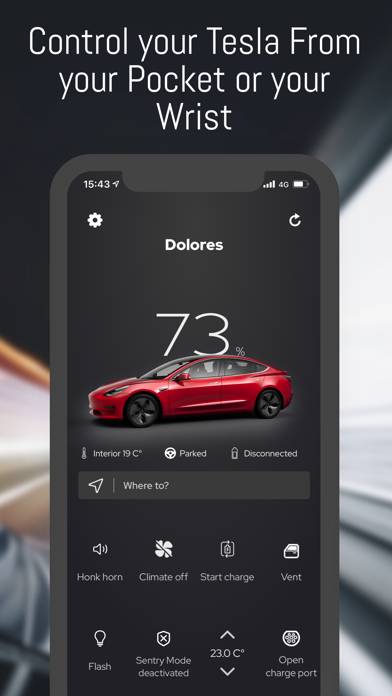 Companion for Tesla Capture d'écran de l'application #1
