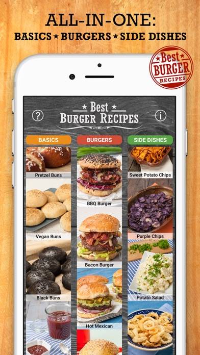 Best Burger Recipes App-Screenshot #1