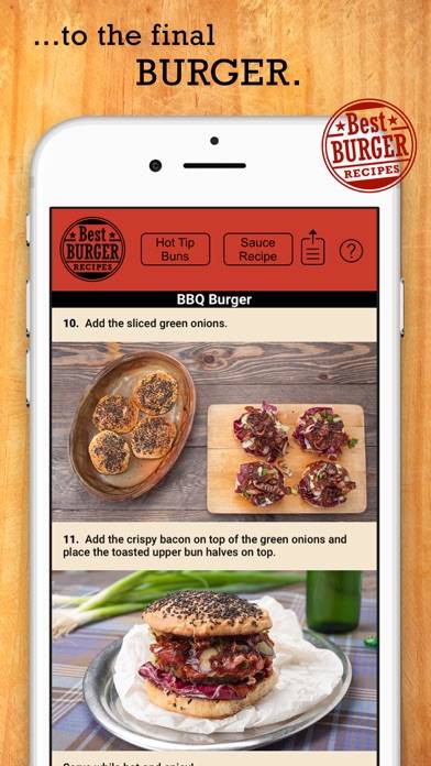 Best Burger Recipes App-Screenshot #3