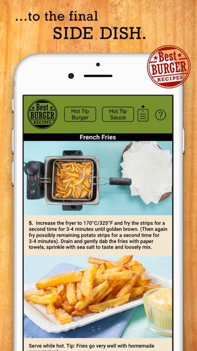 Best Burger Recipes App-Screenshot #5