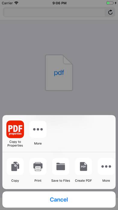 PDF Properties App screenshot #5