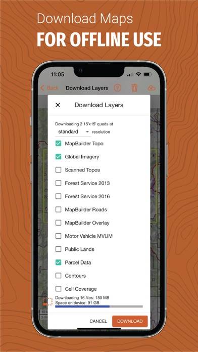 CalTopo: Backcountry Mapping App screenshot