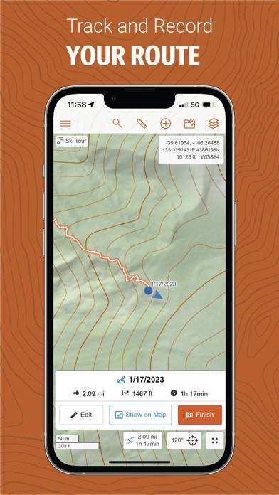 CalTopo: Backcountry Mapping App screenshot