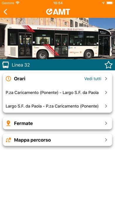AMT Genova Schermata dell'app #5