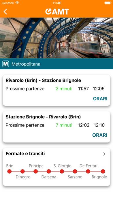 AMT Genova Schermata dell'app #6