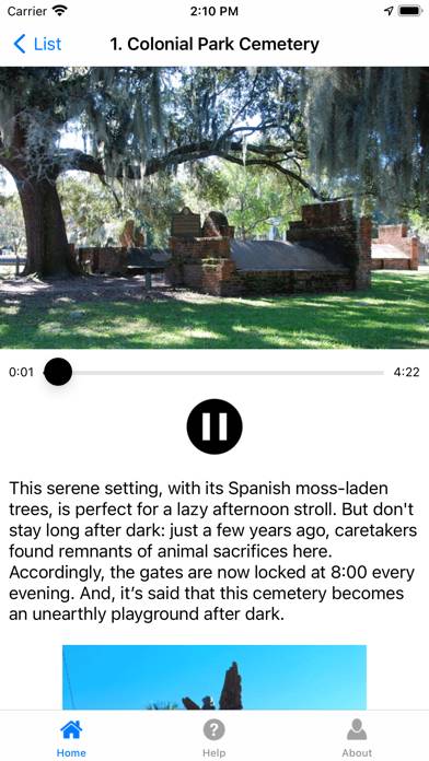 Ghosts of Savannah App screenshot