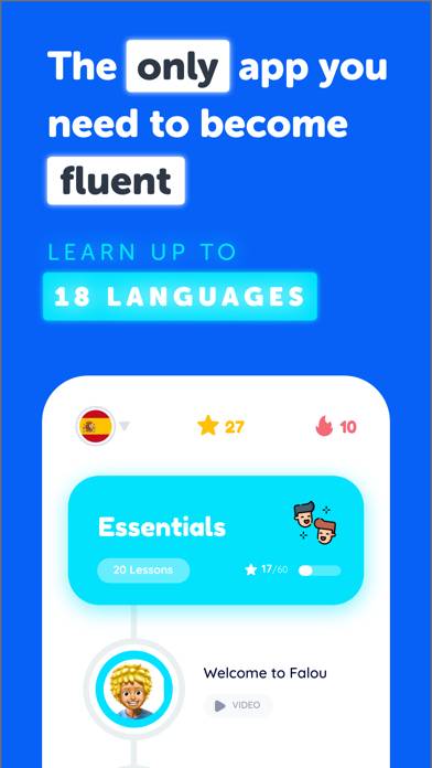 Falou - Fast language learning