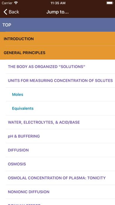 Ganong's Review Physiology 26E App screenshot #4