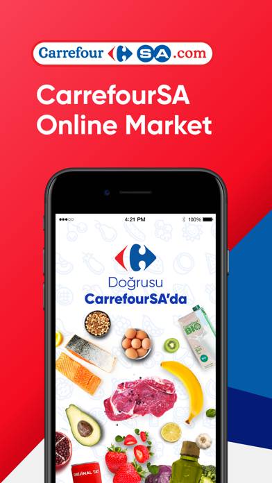 CarrefourSA: Online Market App screenshot #1