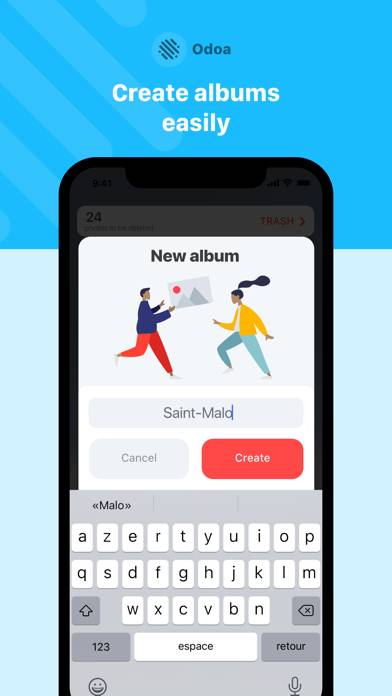 Odoa Capture d'écran de l'application