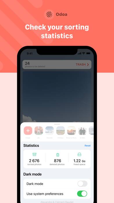 Odoa Capture d'écran de l'application