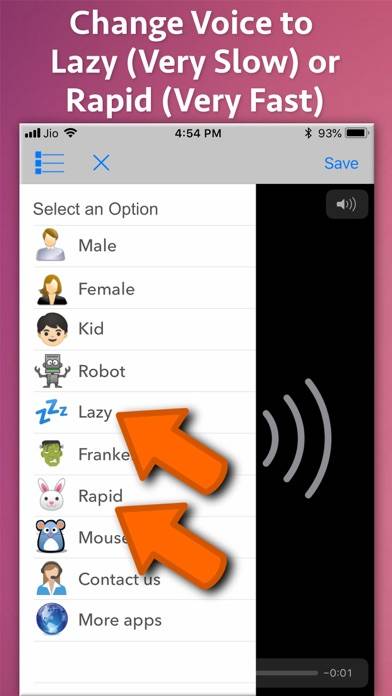 Audio Voice Changer Capture d'écran de l'application #6