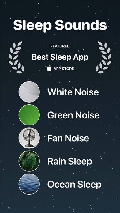 Night™・Sleep Sounds・Fan Noise Capture d'écran de l'application #1