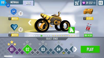 Gravity Rider Zero Captura de pantalla de la aplicación #3