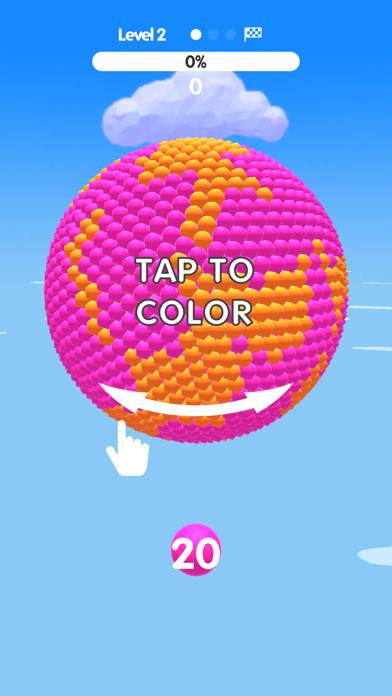 Ball Paint Schermata dell'app #2