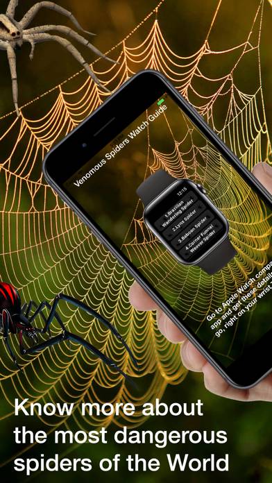Spiders Guide for Watch Captura de pantalla de la aplicación #1