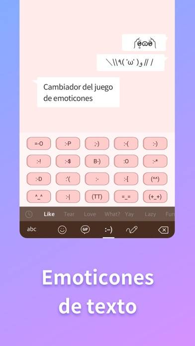Teclado Diseñado -tema, emoji Captura de pantalla de la aplicación