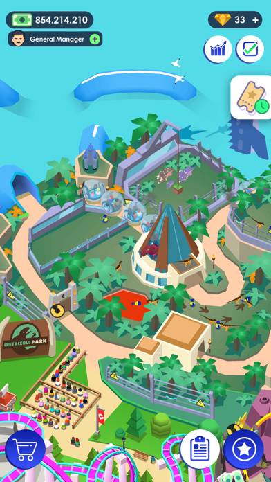 Idle Theme Park Capture d'écran de l'application #6