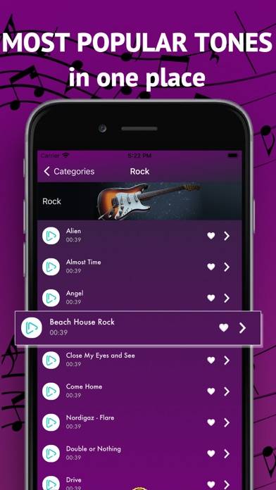 Best Ringtones : Top Music Capture d'écran de l'application #4
