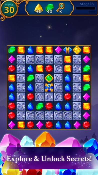 Jewels Magic: Mystery Match3 screenshot
