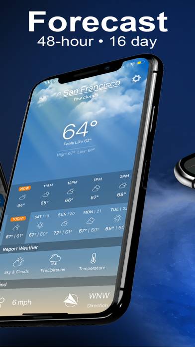 The Weather Forecast App App screenshot #2