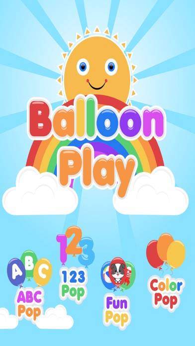 Balloon Play - Pop and Learn capture d'écran
