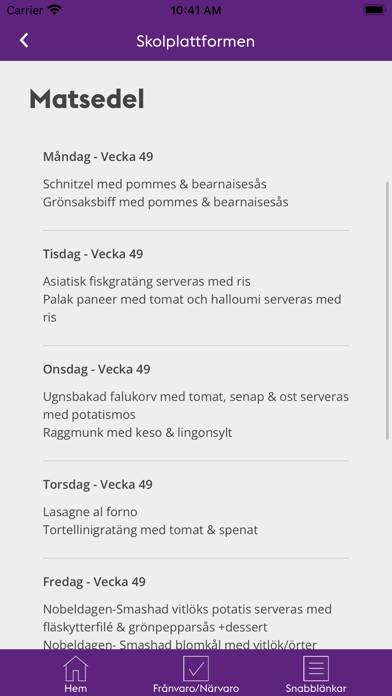 Skolplattformen Stockholm App screenshot #2