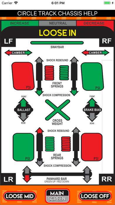 Circle Track Chassis Helper App screenshot #1